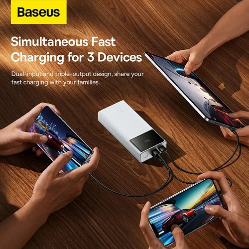 Baseus Powerbank 30W 30000mAh Star-Lord Digital Display White Baseus Powerbank 30W 30000mAh Star-Lord Digital Display White